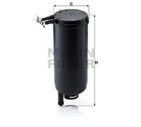 Filtro de combustible Filtro de tubería WK 939/14 x MANN-FILTER para IVECO TEMSA