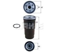 Filtro de combustible KNECHT KC 100D