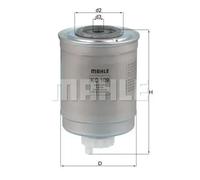 Filtro de combustible Filtro enroscable KC 109 MAHLE para FORD LDV