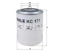 Filtro de combustible Filtro enroscable KC 171 KNECHT para MERCEDES-BENZ MAN DAF