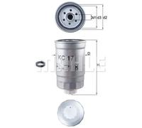 Filtro de combustible Filtro enroscable KC 17D KNECHT para FIAT RENAULT VOLVO