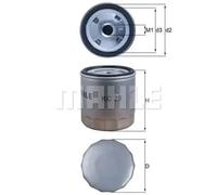 Filtro de combustible Filtro enroscable KC 20 MAHLE para FORD PIAGGIO FENDT AEBI