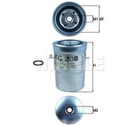Mahle Filter KC208 Filtro De Gasoil