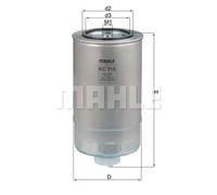 Filtro de combustible Filtro enroscable KC 214 KNECHT para IVECO IRISBUS ASTRA