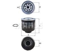 Mahle Filter KC388D Filtro De Combustible