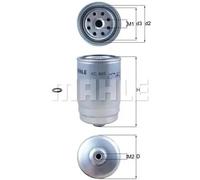 KNECHT KC 605D Filtro combustible Filtro enroscable