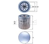 Filtro de combustible Filtro enroscable KC 63/1D KNECHT para MERCEDES-BENZ PUCH