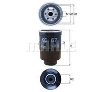 knecht KC 67 Filtro de combustible