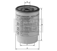 Filtro de combustible Filtro enroscable PL 420/1 x MANN-FILTER para FORD