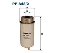 Filtro de combustible Filtro enroscable PP 848/2 FILTRON para FORD LTI