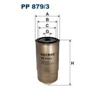 Filtro de combustible Filtro enroscable PP 879/3 FILTRON para JEEP IVECO OTOKAR