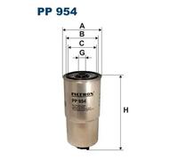 Filtro de combustible Filtro enroscable PP 954 FILTRON para BMW ALFA ROMEO FIAT