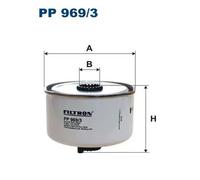 Filtro combustible FILTRON PP969/3