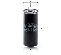Filtro de combustible Filtro enroscable WDK 11 102/13 MANN-FILTER