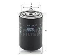 Filtro de combustible Filtro enroscable WDK 940/6 MANN-FILTER