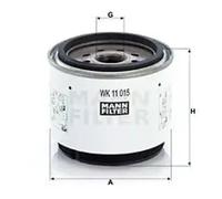 Filtro combustible MANN-FILTER WK 11 015 x