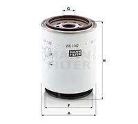 Filtro de combustible Filtro enroscable WK 1142 x MANN-FILTER