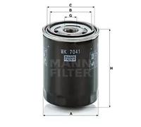 Filtro de combustible Filtro enroscable WK 7041 MANN-FILTER