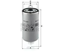 Filtro de combustible Filtro enroscable WK 724/3 MANN-FILTER para SANTANA IVECO