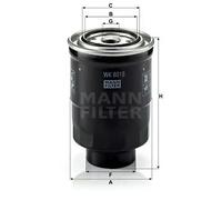 MANN-FILTER Filtro de combustible WK 8018 x enroscable para Ford, Mazda