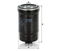 Filtro de combustible Filtro enroscable WK 8019/1 MANN-FILTER para KIA HYUNDAI