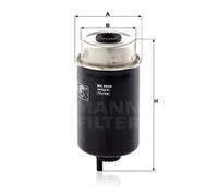 Filtro de combustible Filtro enroscable WK 8038 MANN-FILTER para LAND ROVER