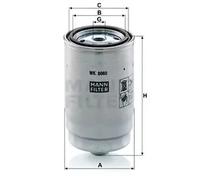 Filtro de combustible Filtro enroscable WK 8060 z MANN-FILTER para HYUNDAI KIA