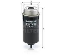 Filtro de combustible Filtro enroscable WK 8184 MANN-FILTER