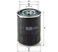 Filtro de combustible Filtro enroscable WK 822/4 MANN-FILTER para KIA LANDINI