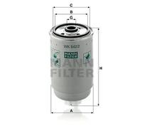 Filtro de combustible Filtro enroscable WK 842/2 MANN-FILTER para ALFA ROMEO VW