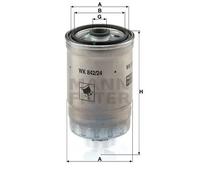 Filtro de combustible Filtro enroscable WK 842/24 MANN-FILTER para SAAB CADILLAC