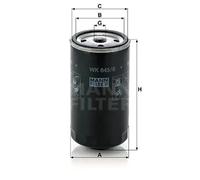 Filtro de combustible Filtro enroscable WK 845/6 MANN-FILTER para BMW 3 5 7