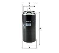 Filtro de combustible Filtro enroscable WK 854/2 MANN-FILTER para JEEP IVECO