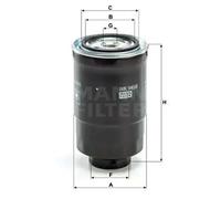 Filtro combustible MANN-FILTER WK 940/6 X