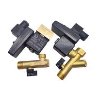 Filtro de compresor de aire de 1/2 dn15 tanque de almacenamiento de aire seco enfriador de drenaje electromecánico seco magnético 220 V válvula de drenaje electrónica (tipo de cuerpo dividido, 110 V)