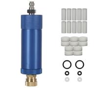 Filtro de compresor de aire Separador de agua de aceite de doble núcleo con hisopos de algodón esponjas Piezas de compresor de aire de rosca interna y externa