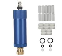 Filtro de compresor de aire Separador de agua de aceite de doble núcleo con hisopos de algodón y esponjas Filtro de compresor de aire de rosca interna y externa