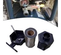 Filtro de compresor de aire y silenciador para modelos hexagonales de doble cilindro 2090, filtración de entrada mejorada, para una construcción duradera de plástico y metal, funcionamiento silencioso