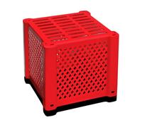 Filtro de cubo para acuario, caja de almacenamiento de purificador de agua | Cubo de filtro de PVC hueco, diseño modular reutilizable, soporte purificador de agua que ahorra espacio para acuarios