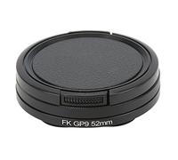 Filtro de Densidad Neutra de 2.047 in, Filtro de Lente ND8 para GP 9 10, Filtro de cámara antiarañazos con Anillo Protector de Silicona, Filtro de Vidrio de aleación de Aluminio