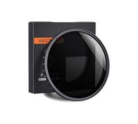 Filtro de densidad neutra variable - K&F CONCEPT - Nano B ND2-400 - 82mm - 1 a 8,6 diafragmas - Anillo de aluminio