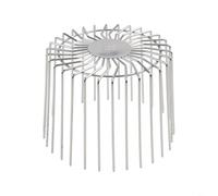 Filtro de desagüe de techo de acero inoxidable para prevención eficaz de hojas y desechos en sistemas de drenaje al aire libre (tubo de 110 mm)