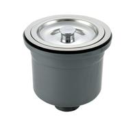 Filtro De Desagüe For Fregadero De Cocina con Brida De 140 Mm, Cesta De Desagüe De Acero Inoxidable, Tapón De Desagüe For Fregadero, XL213C007, Compatible con Talea.