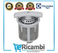Filtro de Descarga Gris Lavavavajillas Rex Electrolux AEG 1119161105 Original