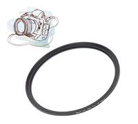 Filtro de Difusión Negra 1/8, Filtro de Efecto Cinematográfico de Niebla Filtro de Lente de Enfoque Suave con Filtro de Lente de Cámara de Revestimiento de 18 Capas de Doble Cara (105MM)