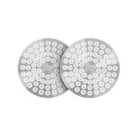 Filtro De Disco For Café Expreso V2 De 0,8 Mm, De Acero Inoxidable 304 Apto For Uso Alimentario, Ultrafino Y Reutilizable.(2PCS 58.5MM)