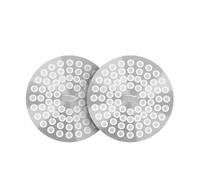 Filtro De Disco For Café Expreso V2 De 0,8 Mm, De Acero Inoxidable 304 Apto For Uso Alimentario, Ultrafino Y Reutilizable.(2PCS 53.3MM)