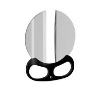 Filtro de Doble para Media de 100 mm de Mano para Efectos Fotográficos, Accesorio de Lente Estética de Primer Plano Borroso para Cámaras