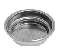 Filtro de doble taza compatible con máquinas Beko Espresso CEP5304X, CEP5302B - Cesta portafiltro de acero inoxidable