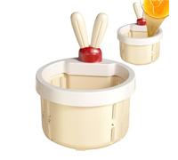 Filtro de drenaje de fregadero, filtro de auto-drenaje orejas de conejo | Cesta de drenaje de fregadero de cocina, para casa apartamento restaurante limpieza frutas verduras evacuación